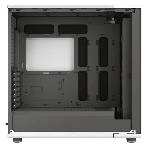 Fractal North XL Clear TG Full Tower Case - White 